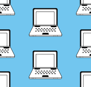 Laptop Illustration by Anastasia Andronach