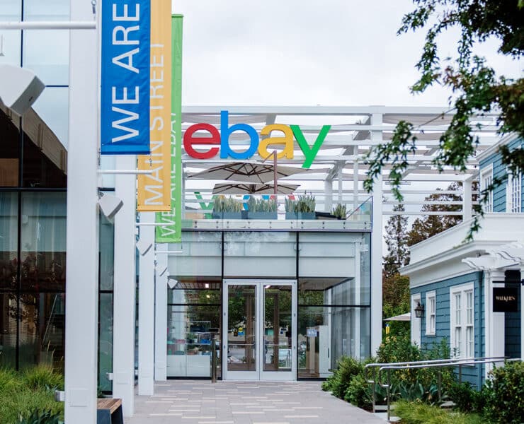 eBay’s headquarters in San Jose, CA